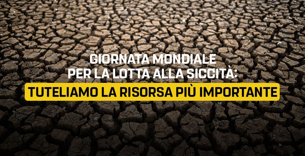 È la giornata mondiale per la lotta alla siccità: tuteliamo la risorsa più importante