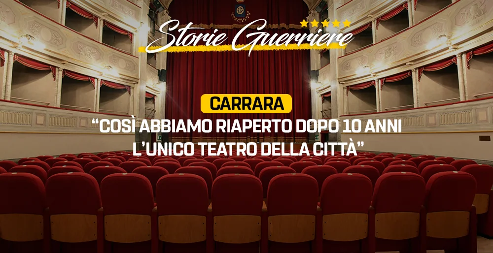 Così abbiamo riaperto dopo 10 anni l’unico teatro della città