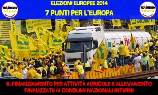 Sette punti per l'Europa. Il nostro cibo.