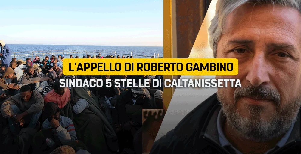 L'appello di Roberto gambino, sindaco 5 Stelle di Caltanissetta