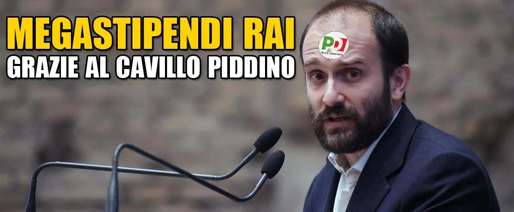 Il cavillo piddino per i megastipendi RAI #OrfiniIpocrita