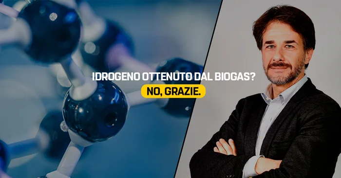 Idrogeno ottenuto dal biogas? No, grazie.