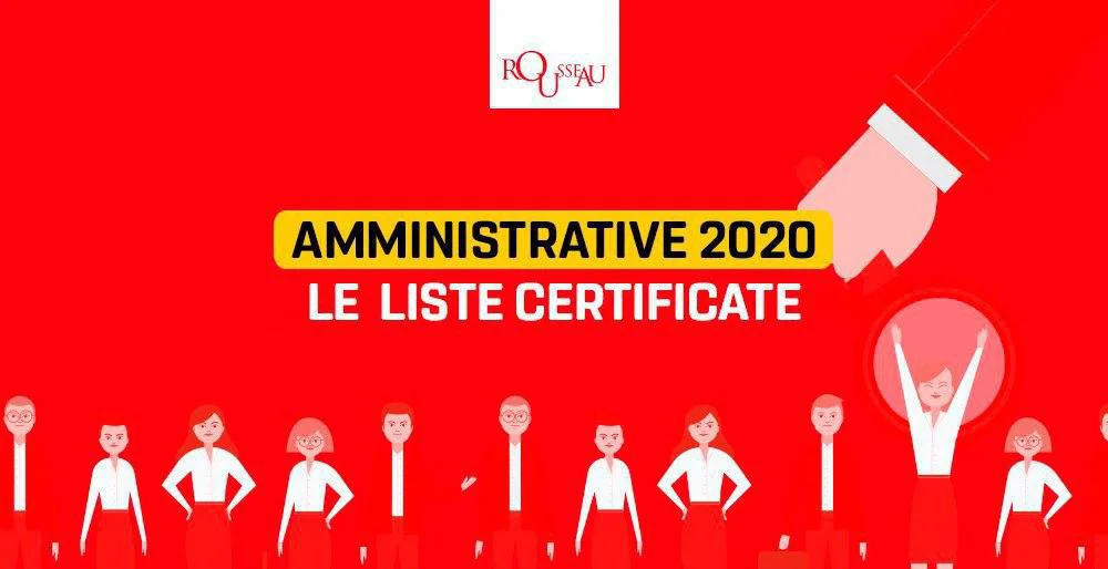 Amministrative 2020, le nuove liste certificate