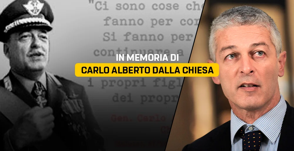In memoria di Carlo Alberto dalla Chiesa