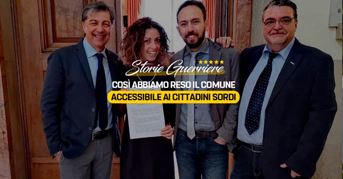 Così abbiamo reso il Comune accessibile ai cittadini sordi