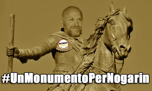 #UnMonumentoPerNogarin, parola del Ministero dell'Economia