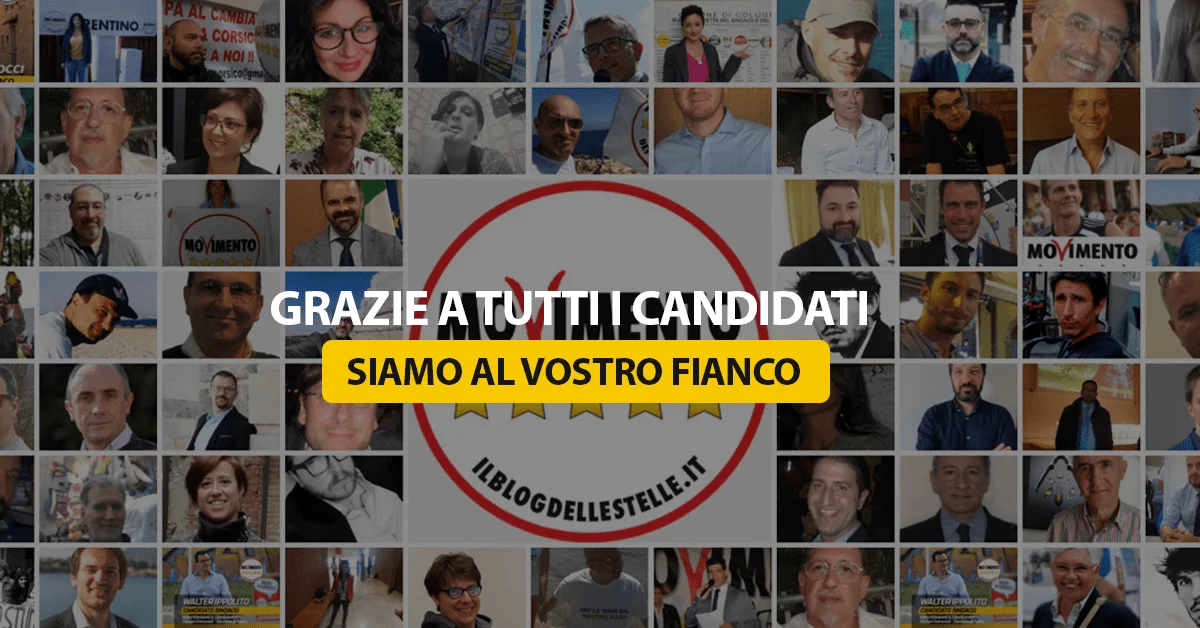 Un grazie a tutti i candidati alle prossime amministrative. Siamo al vostro fianco.