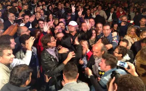 La scorta di Caltanissetta