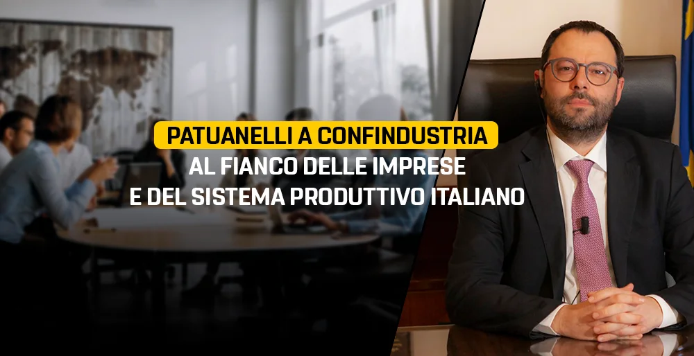 Patuanelli a Confindustria: al fianco delle imprese e del sistema produttivo italiano
