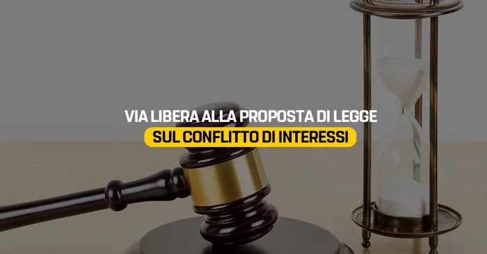 Via libera alla proposta di legge sul conflitto di interessi