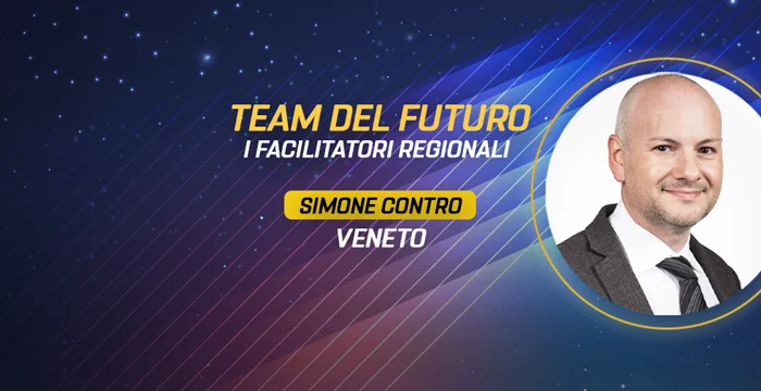 I facilitatori regionali del Team del Futuro: Simone Contro – Veneto
