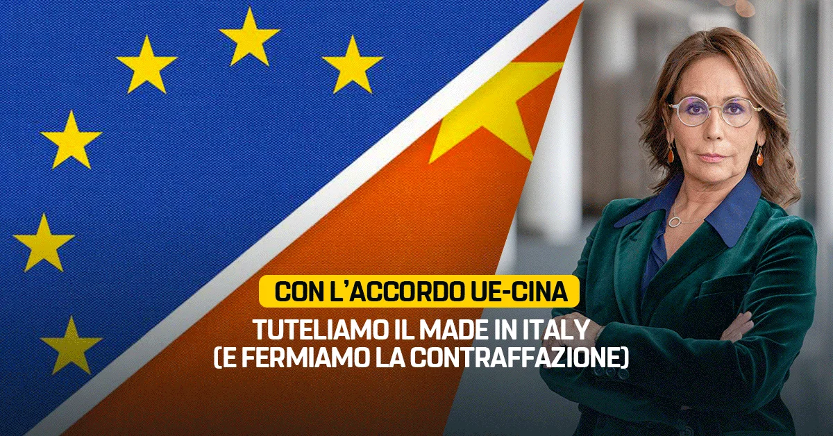 Con l’accordo Ue-Cina tuteliamo il Made In Italy (e fermiamo la contraffazione)