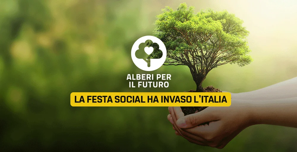 Alberi per il futuro 2020, la festa social ha invaso l’Italia