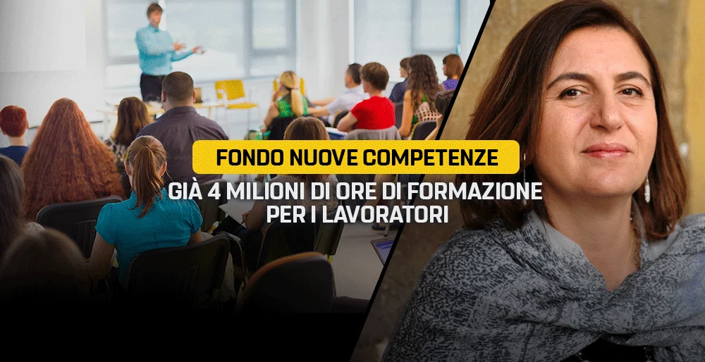 Fondo nuove competenze: già 4 milioni di ore di formazione per i lavoratori