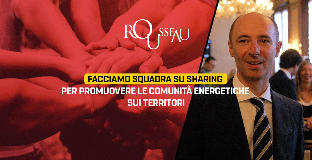 Facciamo squadra su Sharing per promuovere le Comunità Energetiche sui territori
