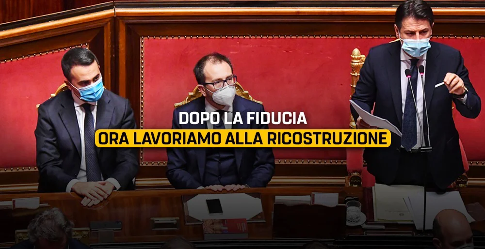 Dopo la fiducia, ora lavoriamo alla ricostruzione