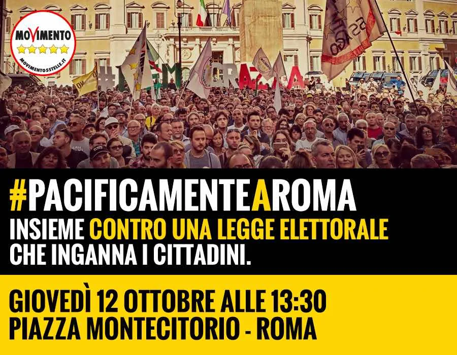 #PacificamenteARoma - Il vero Parlamento sta da questa parte