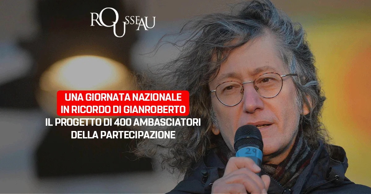 Una giornata nazionale in ricordo di Gianroberto