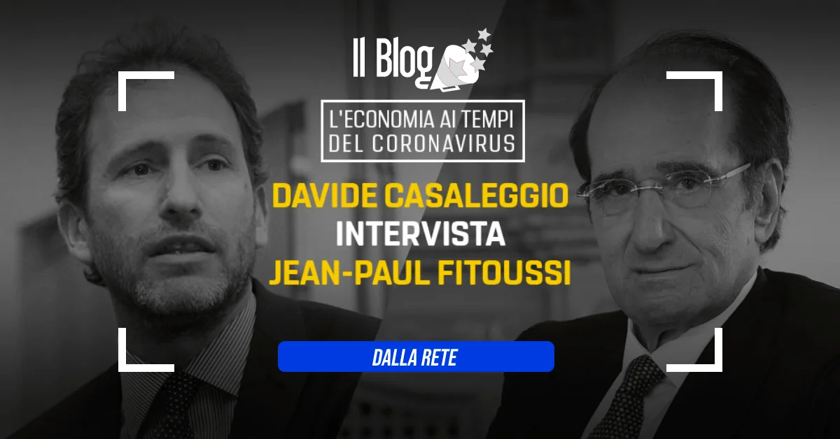 L’economia ai tempi del Coronavirus – Intervista a Jean Paul Fitoussi