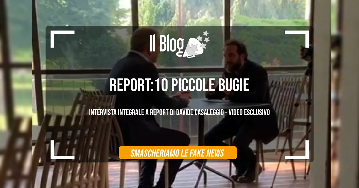 Report: dieci piccole bugie