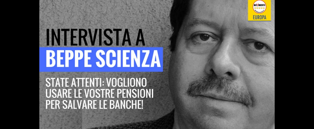Vogliono le vostre pensioni per salvare le banche, di Beppe Scienza