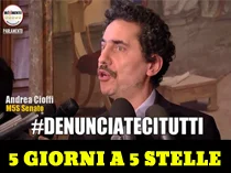 5 giorni a 5 stelle: l'onestà è reato!