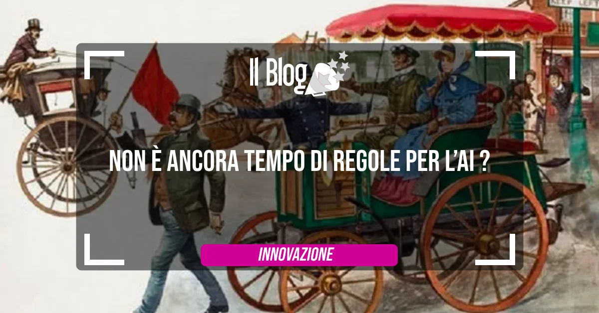 Non è ancora tempo di regole per l’AI ?
