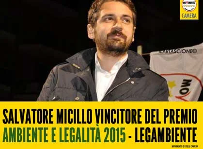 Ecoreati, premiata la tenacia del M5s
