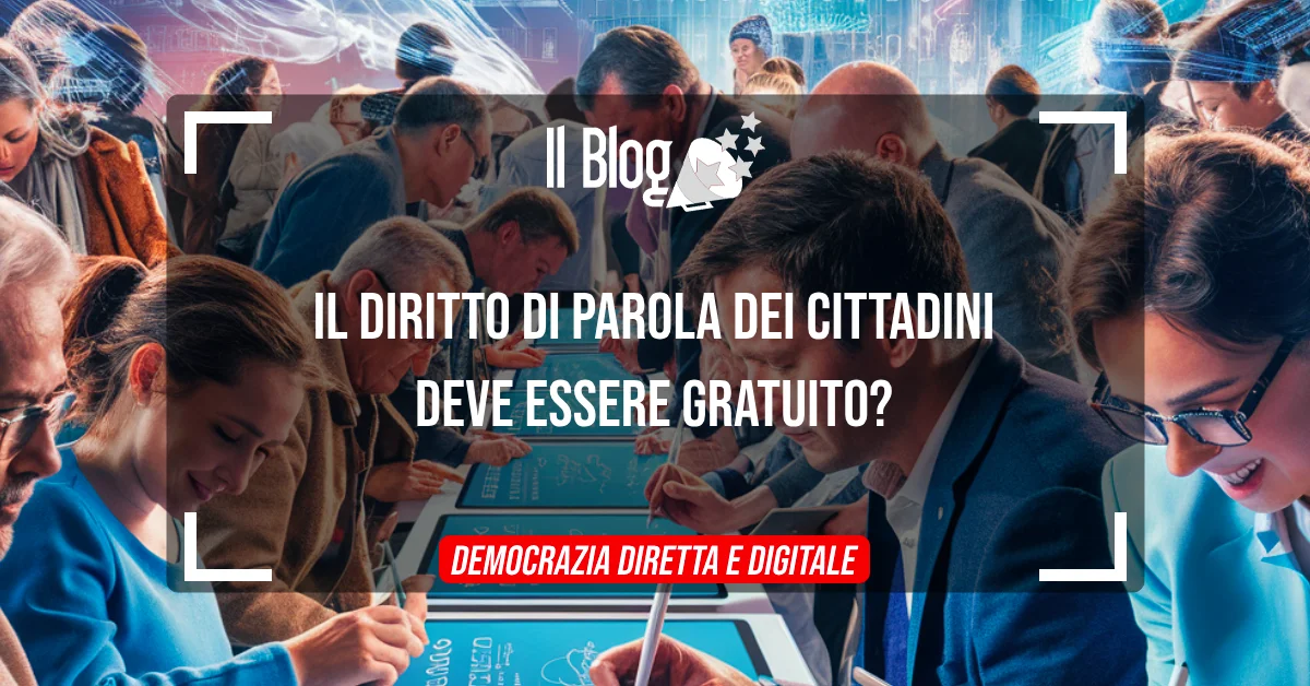 Il diritto di parola dei cittadini deve essere gratuito?