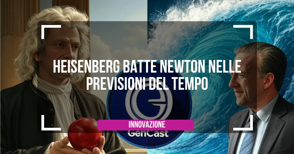Heisenberg batte Newton nelle previsioni del tempo