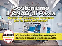 Salviamo il CNAO di Pavia per la ricerca sui tumori